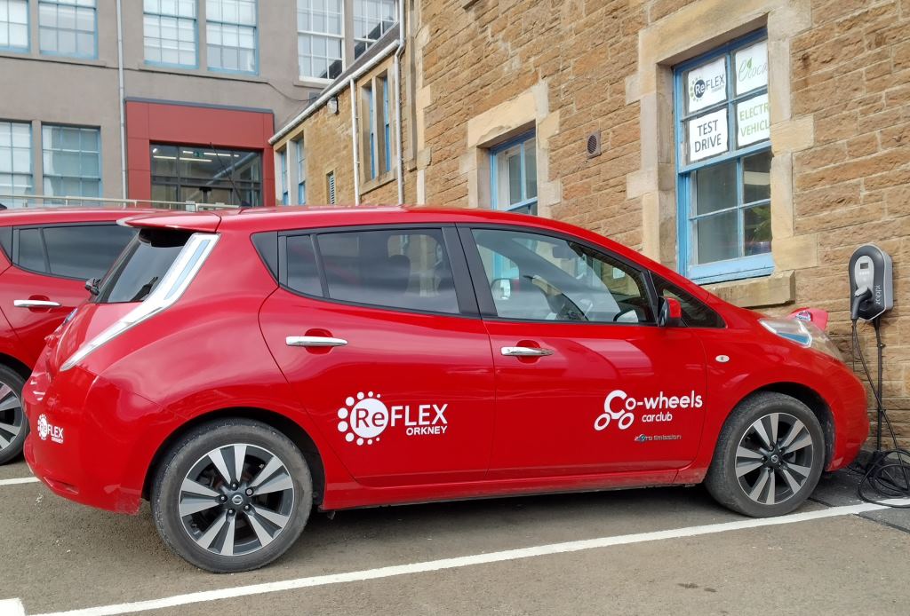 Car charging Stromness2